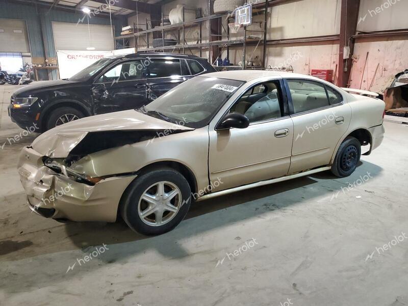 OLDSMOBILE ALERO GL 2003 gold sedan 4d gas 1G3NL52F73C272737 photo #1