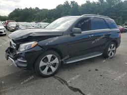 MERCEDES-BENZ GLE 350 4M 2018 black  gas 4JGDA5HB0JB179109 photo #2