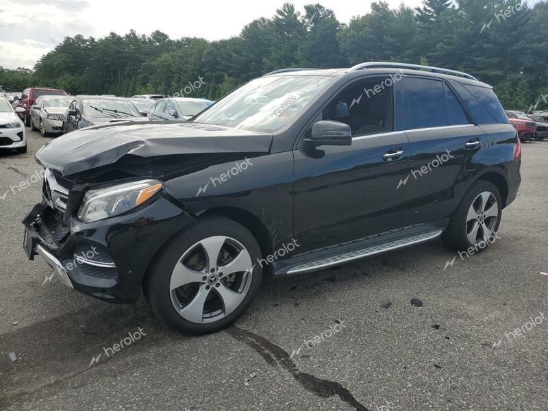 MERCEDES-BENZ GLE 350 4M 2018 black  gas 4JGDA5HB0JB179109 photo #1