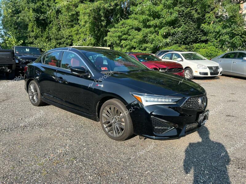 ACURA ILX PREMIU 2021 black  gas 19UDE2F82MA007058 photo #1