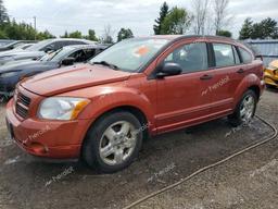 DODGE CALIBER SX 2007 orange  gas 1B3HB48B47D581002 photo #2