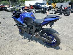 YAMAHA YZFR7 2023 blue  gas JYARM38E7PA006150 photo #4