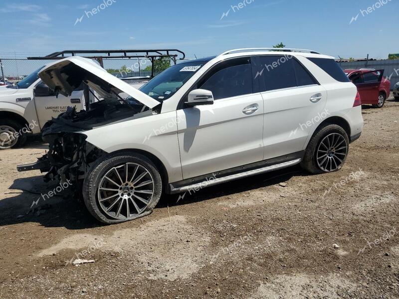 MERCEDES-BENZ GLE 350 2017 white  gas 4JGDA5JB7HA901332 photo #1