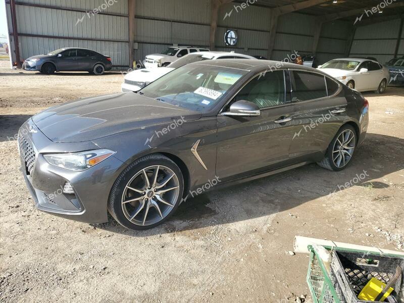 GENESIS G70 PRESTI 2019 gray  gas KMTG44LAXKU019456 photo #1