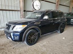 NISSAN ARMADA SV 2017 blue  gas JN8AY2ND5H9010782 photo #2