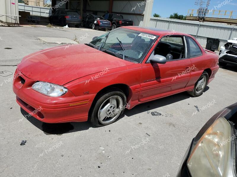 PONTIAC GRAND AM G 1998 red coupe gas 1G2NW12MXWC737325 photo #1