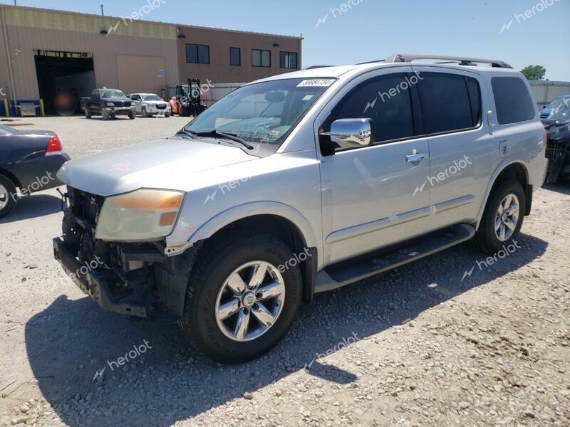 NISSAN ARMADA SV 2011 silver 4dr spor gas 5N1AA0ND4BN610479 photo #1