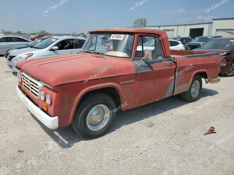 DODGE D100 1963 red   1181315481 photo #1