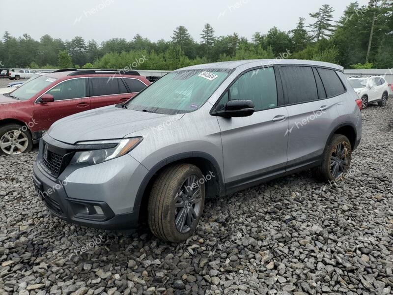 HONDA PASSPORT E 2021 gray  gas 5FNYF8H50MB030185 photo #1