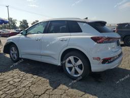 AUDI Q4 E-TRON 2024 white  electric WA1K2BFZXRP015043 photo #3