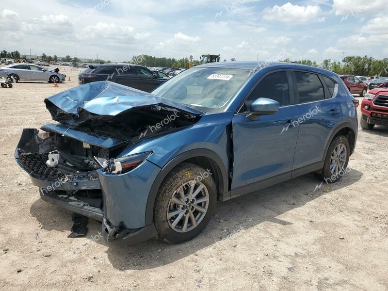 MAZDA CX-5 SELEC 2022 blue  gas JM3KFBBM9N0575957 photo #1