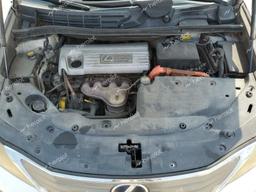 LEXUS HS 250H 2010 white  hybrid engine JTHBB1BA2A2036176 photo #4