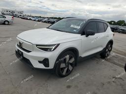 VOLVO XC40 RECHA 2023 white  electric YV4ED3UM1P2957547 photo #2