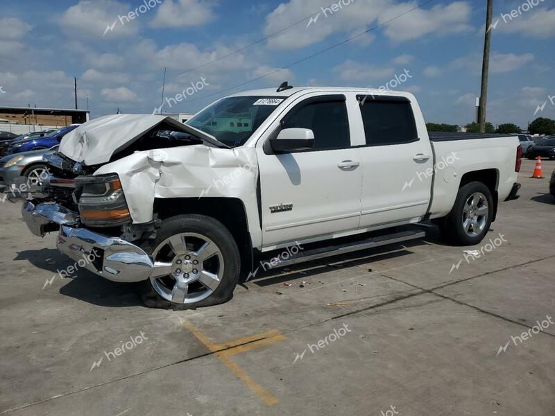 CHEVROLET SILVERADO 2017 white  gas 3GCPCREC4HG345309 photo #1