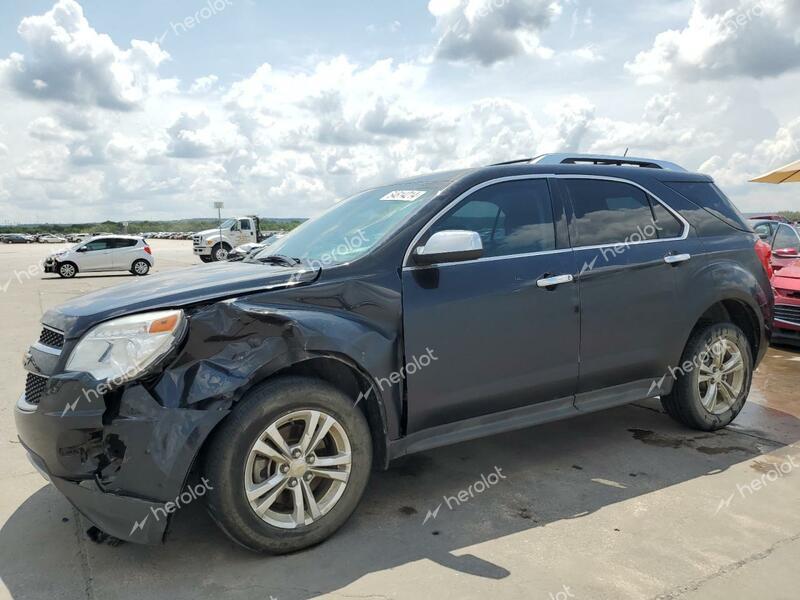 CHEVROLET EQUINOX LT 2013 black  gas 2GNFLGE34D6242758 photo #1