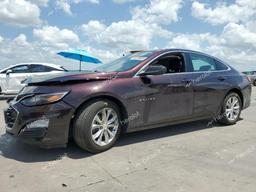 CHEVROLET MALIBU LT 2021 burgundy  gas 1G1ZD5ST8MF019441 photo #2