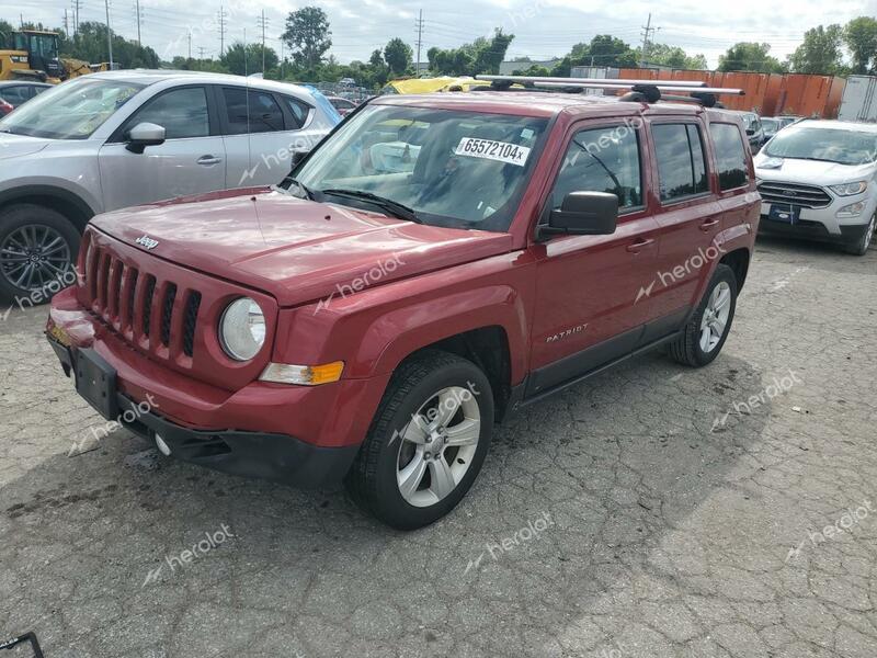 JEEP PATRIOT LA 2017 maroon  gas 1C4NJPFB8HD183057 photo #1