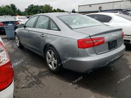 AUDI A6 PREMIUM 2012 gray sedan 4d gas WAUGGAFCXCN062673 photo #3