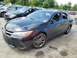 TOYOTA CAMRY LE 2017 black sedan 4d gas 4T1BF1FK1HU691481 photo #2