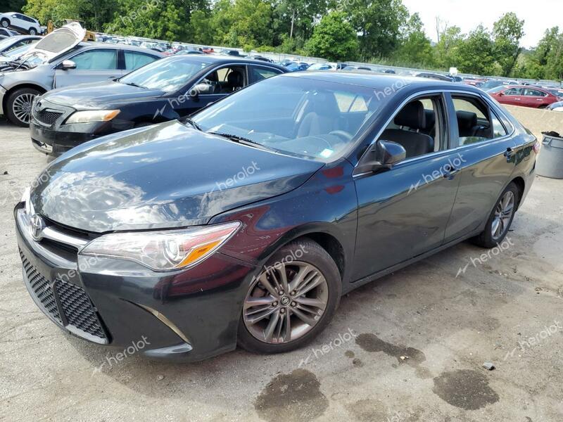 TOYOTA CAMRY LE 2017 black sedan 4d gas 4T1BF1FK1HU691481 photo #1