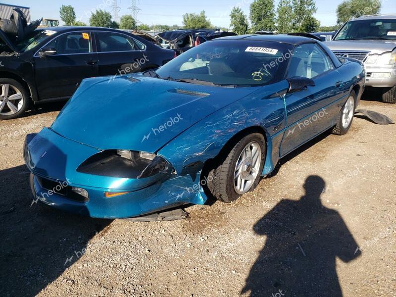 CHEVROLET CAMARO Z28 1994 teal  gas 2G1FP22P5R2156602 photo #1