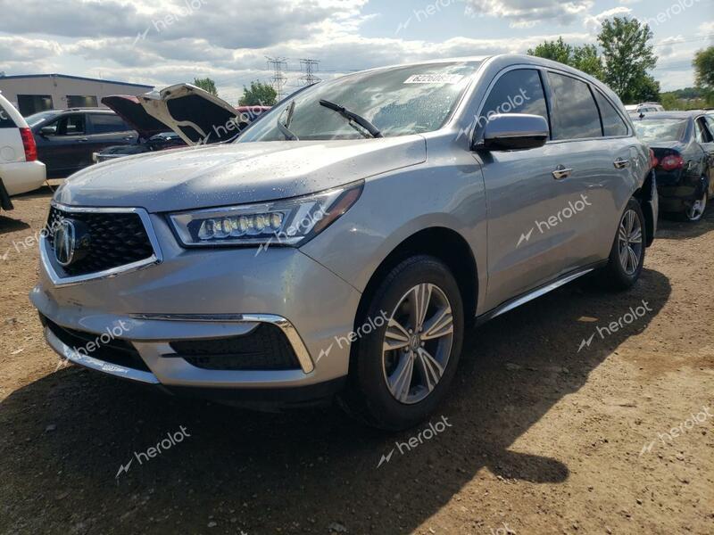 ACURA MDX 2019 silver  gas 5J8YD4H38KL027852 photo #1