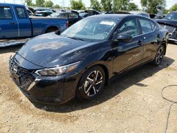 NISSAN SENTRA SV 2024 black  gas 3N1AB8CV0RY322177 photo #2