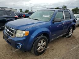 FORD ESCAPE XLT 2008 blue  gas 1FMCU03168KA03440 photo #2