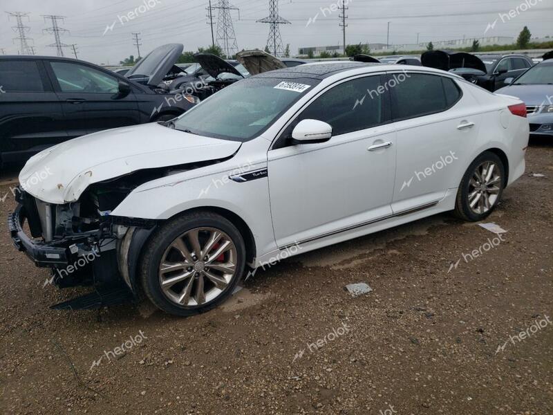 KIA OPTIMA SX 2015 white  gas 5XXGR4A67FG409909 photo #1