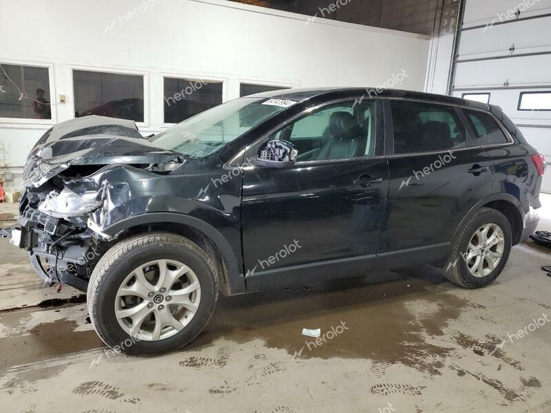 MAZDA CX-9 TOURI 2013 black  gas JM3TB3CA6D0400171 photo #1