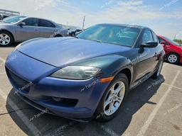 MAZDA RX8 2005 blue  gas JM1FE17N950156676 photo #3