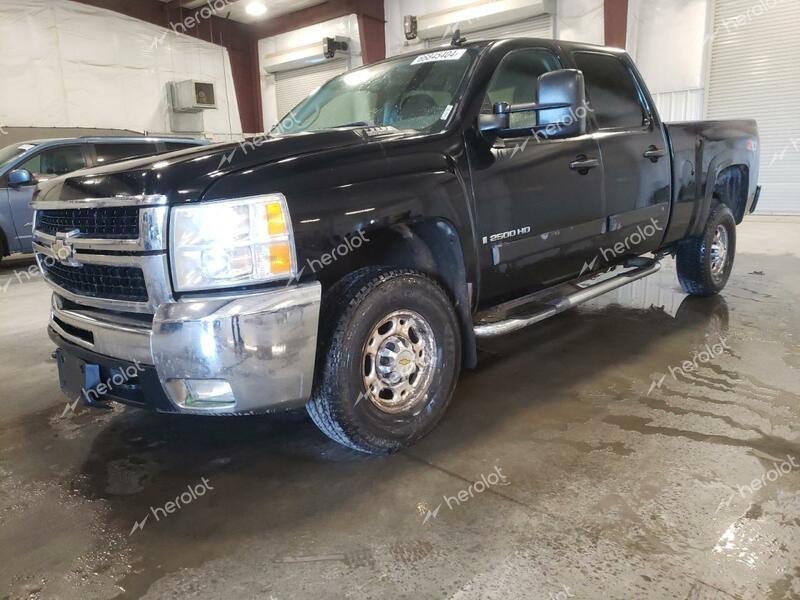 CHEVROLET 2500 HD 2007 black  gas 1GCHK23K67F543110 photo #1