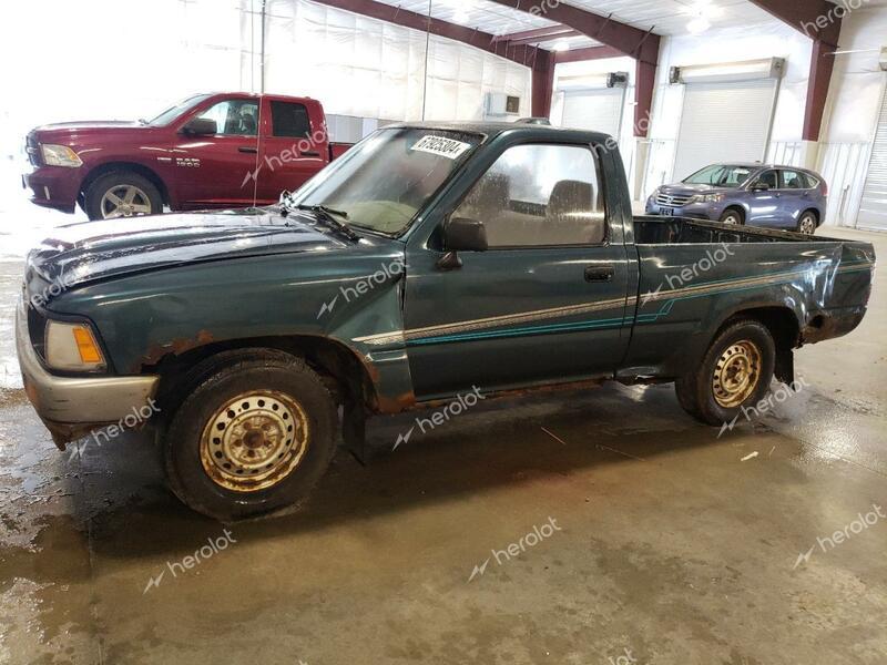 TOYOTA PICKUP 1/2 1994 teal  gas 4TARN81A1RZ217625 photo #1