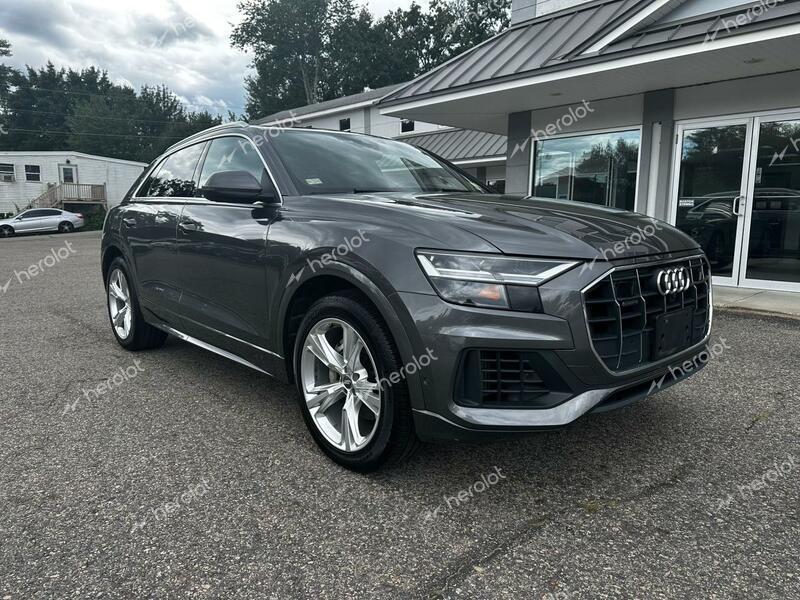 AUDI Q8 PREMIUM 2019 gray  gas WA1BVAF12KD016691 photo #1