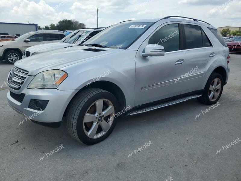 MERCEDES-BENZ ML 350 4MA 2011 silver 4dr spor gas 4JGBB8GB6BA683078 photo #1