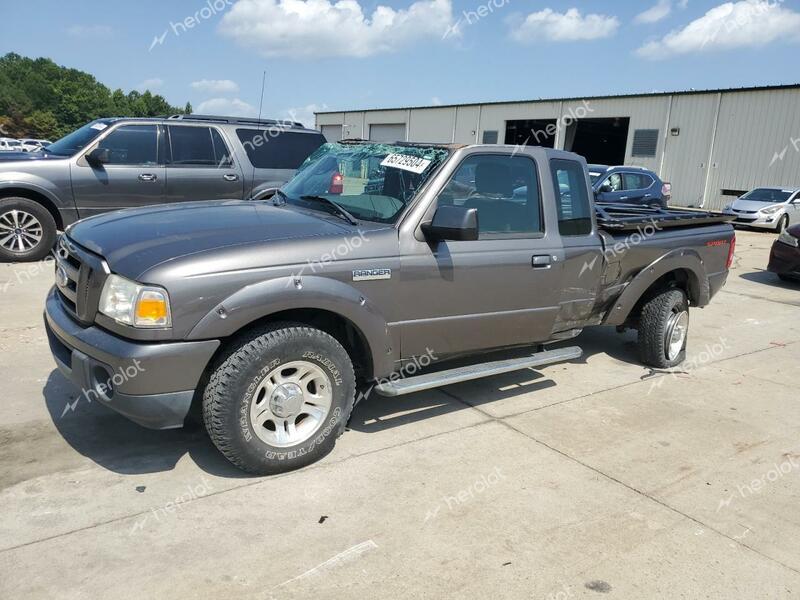 FORD RANGER SUP 2011 gray 4dr ext gas 1FTKR4EE0BPA85149 photo #1