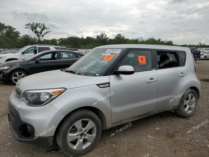 KIA SOUL 2019 silver  gas KNDJN2A20K7674466 photo #1