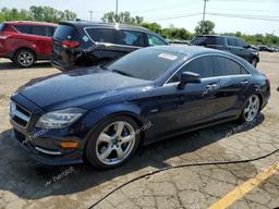 MERCEDES-BENZ CLS 550 4M 2012 blue  gas WDDLJ9BB6CA027088 photo #2