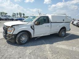 FORD F150 2022 white  gas 1FTMF1CB8NKE27313 photo #2