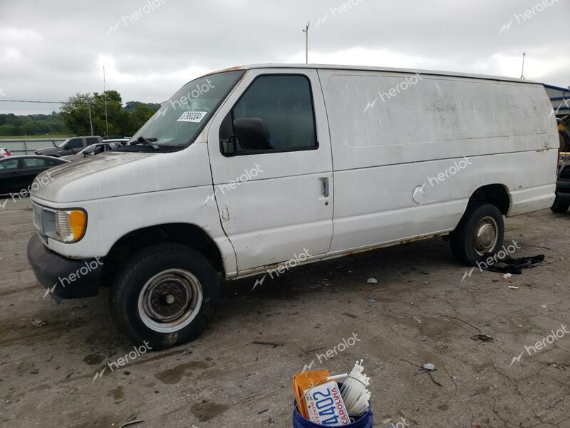 FORD ECONOLINE 1999 white  gas 1FTSS34L9XHB81927 photo #1