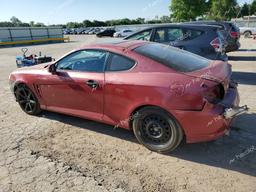 HYUNDAI TIBURON GT 2006 red coupe gas KMHHN65F86U229009 photo #3