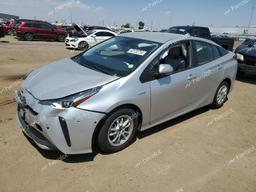 TOYOTA PRIUS NIGH 2022 silver  hybrid engine JTDKAMFU3N3190244 photo #2