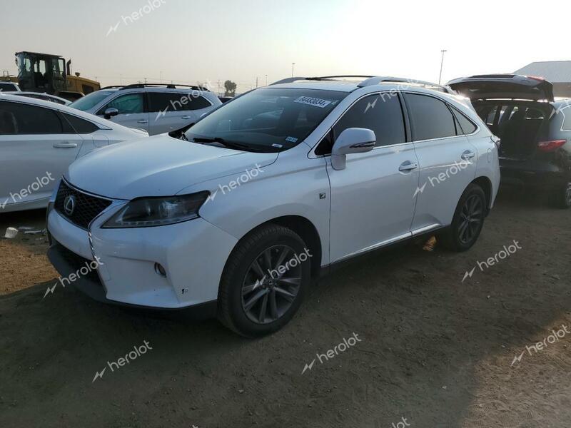 LEXUS RX 350 BAS 2013 white  gas 2T2BK1BA7DC204350 photo #1