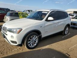 BMW X3 XDRIVE2 2015 white 4dr spor gas 5UXWX9C54F0D58729 photo #2