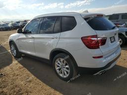 BMW X3 XDRIVE2 2015 white 4dr spor gas 5UXWX9C54F0D58729 photo #3