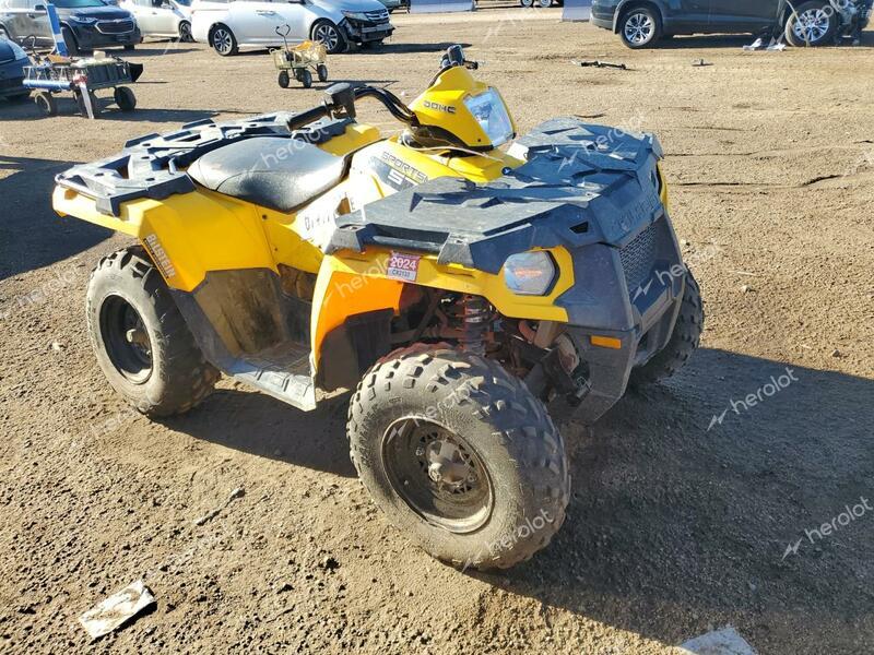 POLARIS SPORTSMAN 2016 gold  gas 4XASEA578GA608480 photo #1