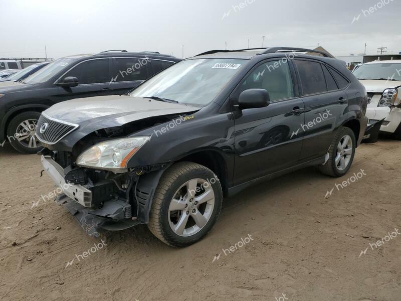 LEXUS RX 330 2004 black  gas 2T2HA31U44C022125 photo #1