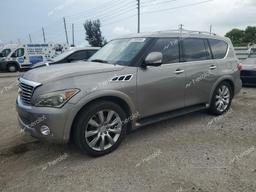 INFINITI QX80 2014 gray  gas JN8AZ2NFXE9555841 photo #2