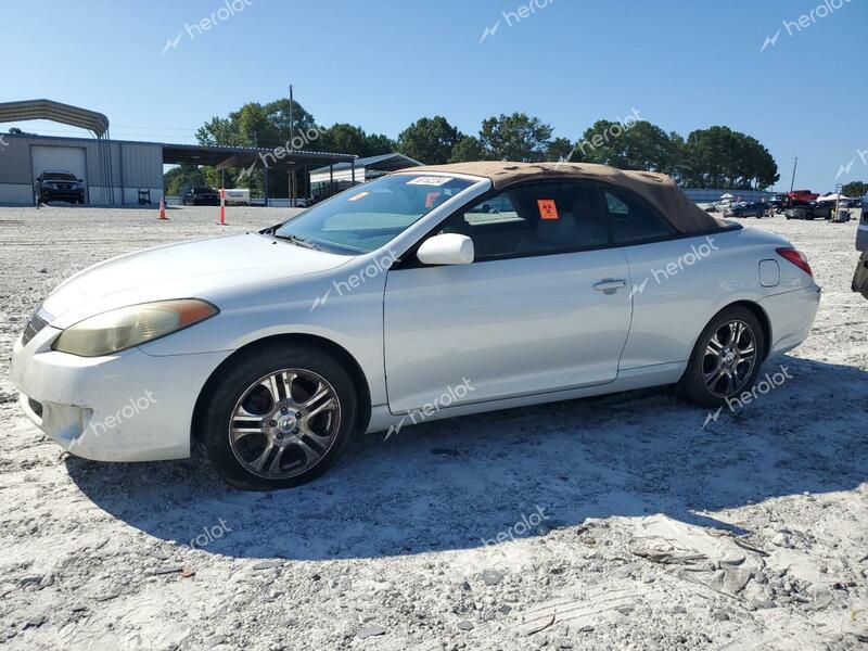 TOYOTA CAMRY SOLA 2006 white  gas 4T1FA38P06U065695 photo #1