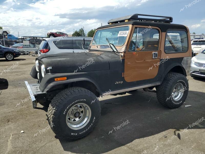 JEEP JEEP CJ7 1985 black  gas 1JCCF87E0FT035865 photo #1